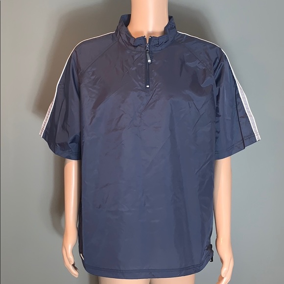 Holloway Other - Holloway Mens Navy Athletic Shirt Jacket SZ.XL